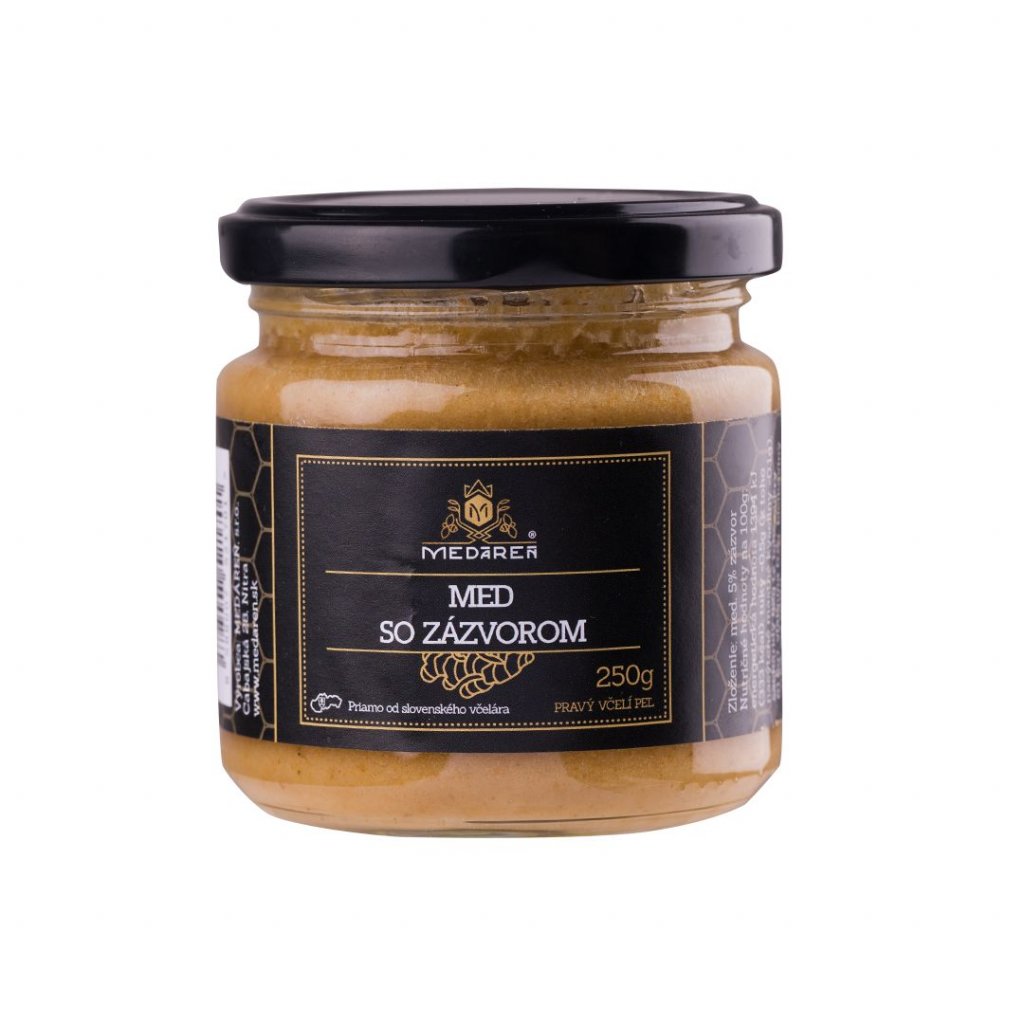 Med so zázvorom 250g
