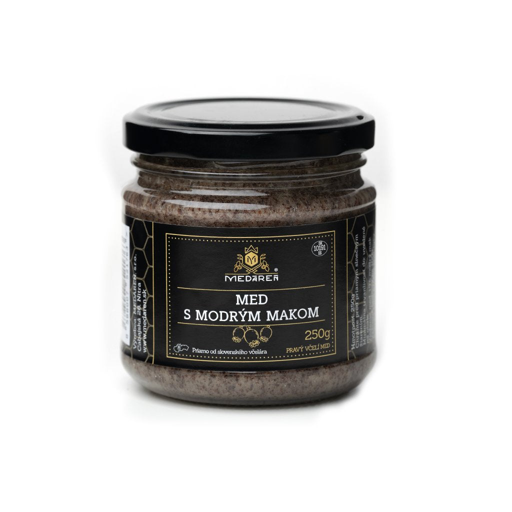 Med s modrým makom 250g