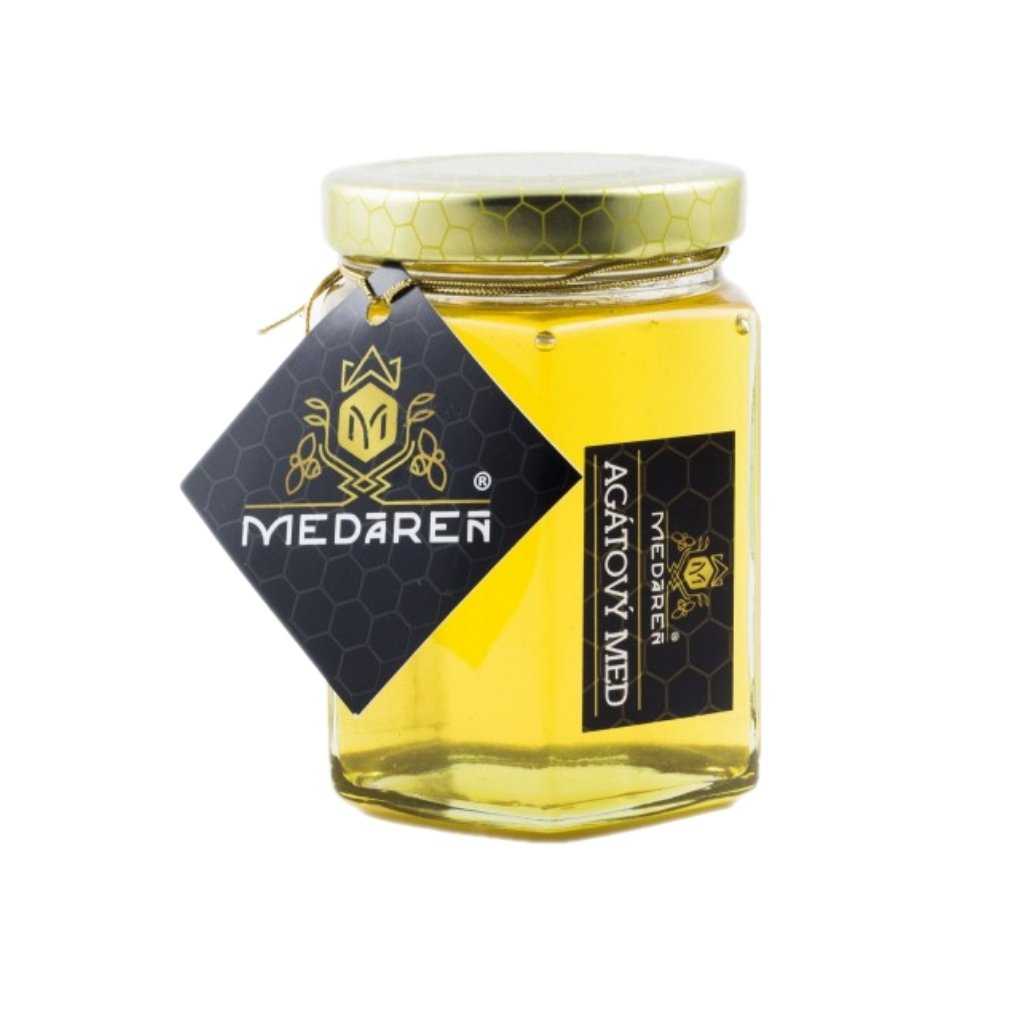 Agátový med hexagon 230g