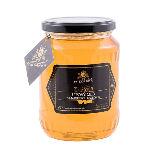 Lipový med s materskou kašičkou 958g