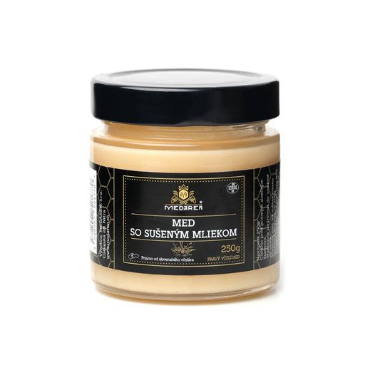 Med so sušeným kozím mliekom 250g